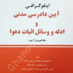 اینفوگرافی آیین دادرسی مدنی و ادله و وسایل اثبات دعوا