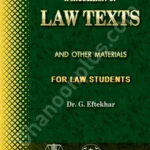 Law Texts